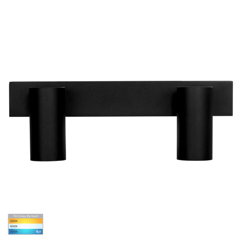 Revo Black 2 Light TRI Colour LED Bar Light - HV4002T-2-BLK
