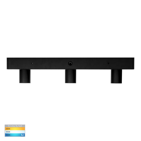 Revo Black 3 Light TRI Colour LED Bar Light - HV4002T-3-BLK
