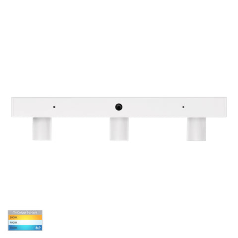 Revo White 3 Light TRI Colour Bar Light - HV4002T-3-WHT