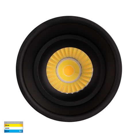 Prime Black Fixed Deep LED Downlight - HV5513T-BLK