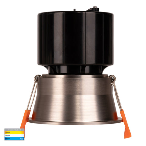 Prime Nickel Coloured Fixed Deep LED Downlight - HV5513T-NK