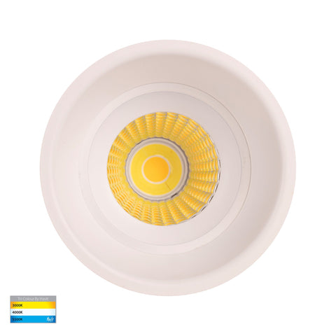 Prime White Fixed Deep LED Downlight - HV5513T-WHT