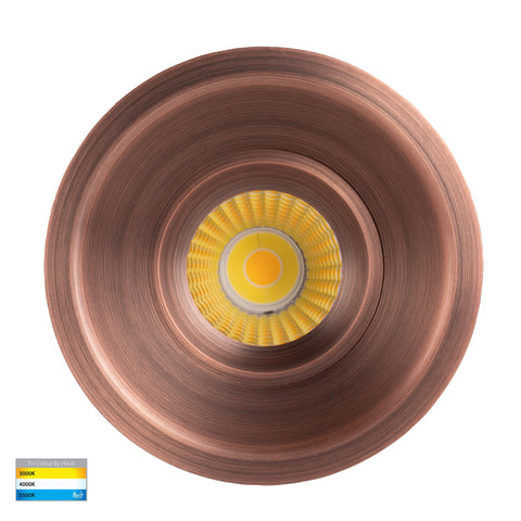 Prime Antique Brass Fixed Deep LED Downlight - HV5514T-AB