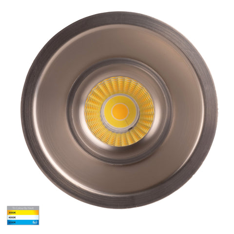 Prime Nickel Coloured Fixed Deep LED Downlight - HV5514T-NK