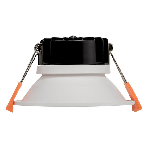 Gleam White Fixed Dim to Warm LED Downlight - HV5528D2W-WHT