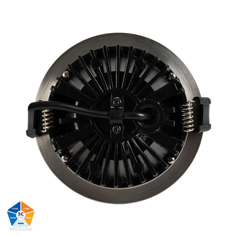Ora 316 Stainless Steel Fixed 5 Colour LED Downlight - HV5530S-SS316