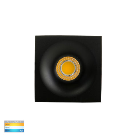 Niche Black Square Mini Recessed Downlight - HV5701T-BLK