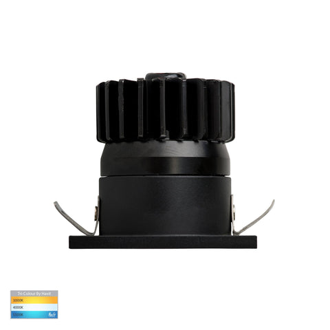 Niche Black Square Mini Recessed Downlight - HV5701T-BLK