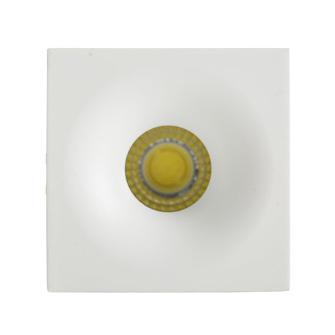 Niche White Square Mini Recessed Downlight - HV5701T-WHT