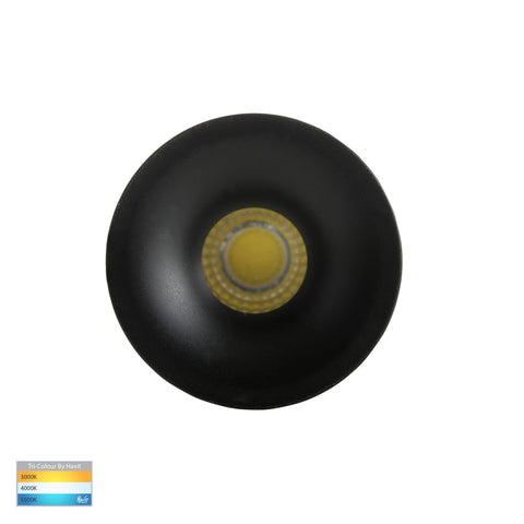 Niche Black Round Mini Recessed Downlight - HV5702T-BLK