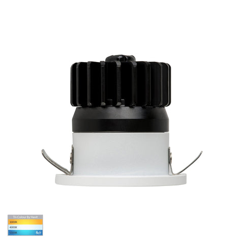 Niche White Round Mini Recesse - HV5702T-WHT
