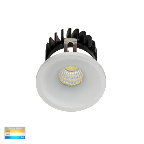 Niche White Round Mini Recesse - HV5702T-WHT