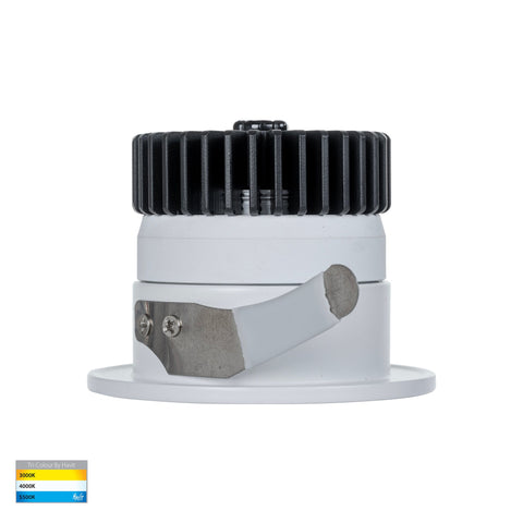 Niche White Round Recessed Downlight - HV5703T-WHT