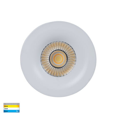 Niche White Round Recessed Downlight - HV5703T-WHT