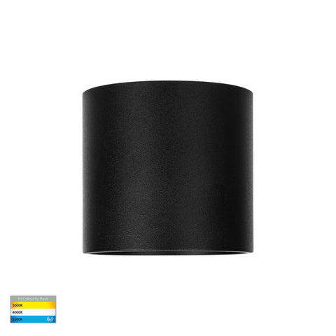 Nella Black 7w Surface Mounted LED Downlight - HV5802T-BLK