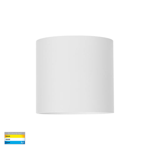 Nella White 7w Surface Mounted LED Downlight - HV5802T-WHT-12V