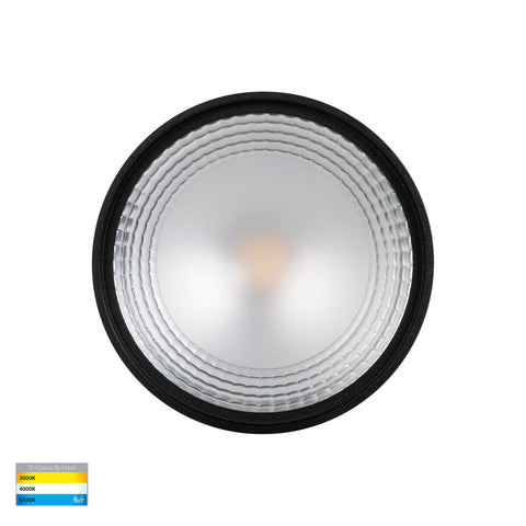 Nella Black 12w Surface Mounted LED Downlight - HV5803T-BLK-12V