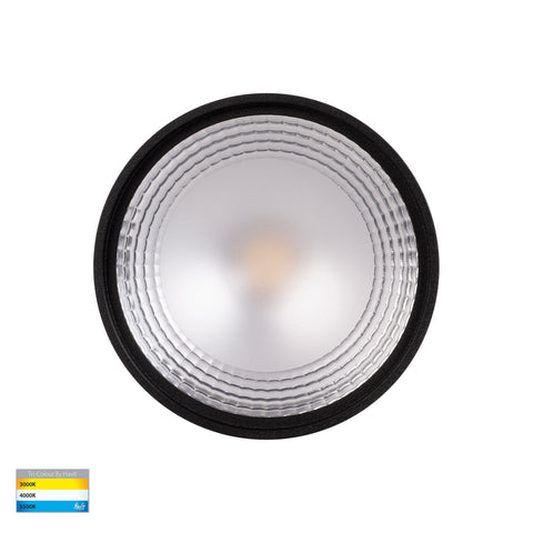 Nella Black 12w Surface Mounted LED Downlight with Extension - HV5803T-BLK-EXT-12V