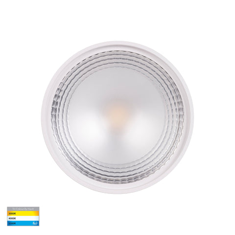 Nella White 12w Surface Mounted LED Downlight - HV5803T-WHT-12V