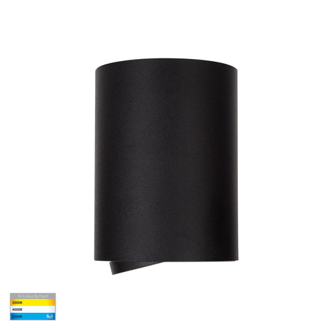 Nella 12w LED Black Adjustable Surface Mounted Downlight - HV5813T-BLK-12V