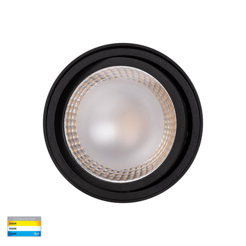 Nella 12w LED Black Adjustable Surface Mounted Downlight - HV5813T-BLK