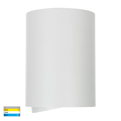White Surface Mounted Adjustable Round Downlight - HV5815T-WHT-12V