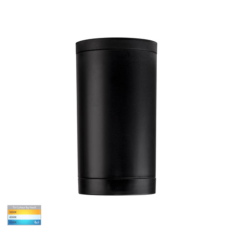 Lexan Black 9in1 Surface Mounted GU10 LED Downlight - HV5831T-BLK
