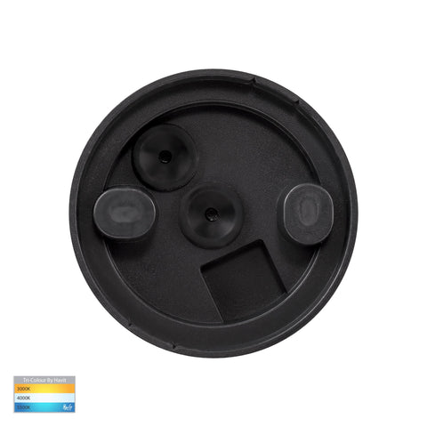 Lexan Black 9in1 Surface Mounted GU10 LED Downlight - HV5831T-BLK