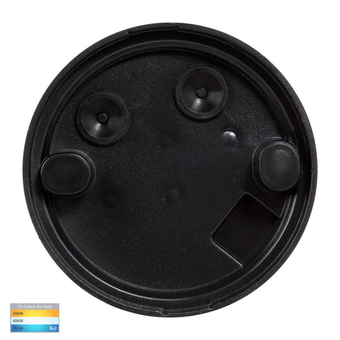 Lexan Black 9in1 Surface Mounted GU10 LED Downlight - HV5832T-BLK