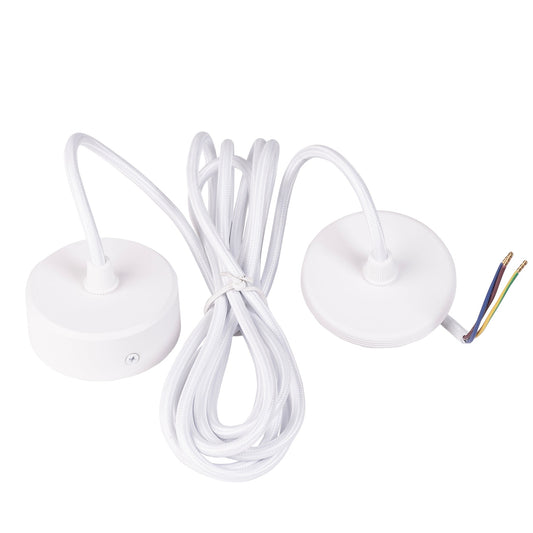 White Surface Mounted Round Downlight - HV5841S-WHT-EXT-12V