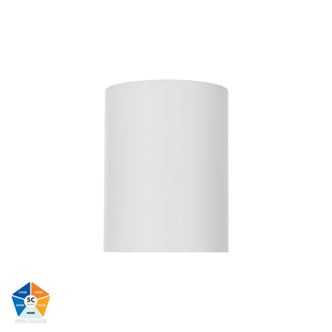 White Surface Mounted Round Downlight - HV5841S-WHT-12V