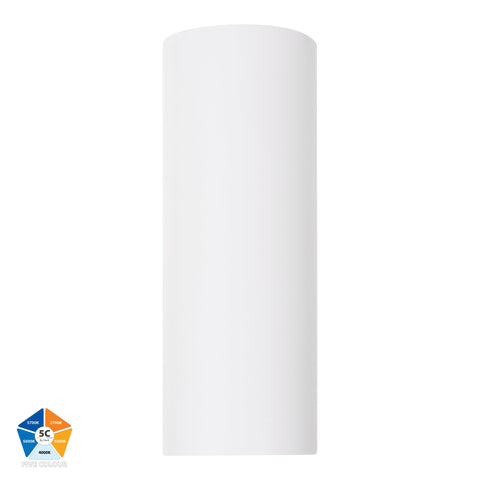 Nella White 12w Surface Mounted LED Downlight - HV5842S-WHT-EXT-12V