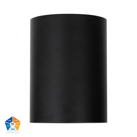Nella Black 24w Surface Mounted LED Downlight - HV5844S-BLK-12V