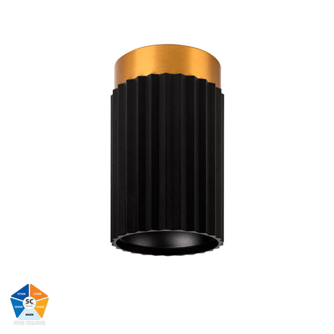 Gold Ring to Suit HV5802 | HV5812 | HV5841 Surface Mount Downlights - HV58100-GR