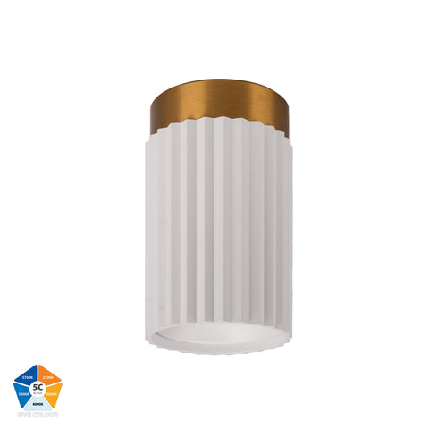 Gold Ring to Suit HV5802 | HV5812 | HV5841 Surface Mount Downlights - HV58100-GR