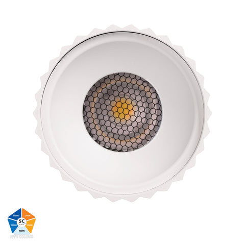 Nella White 18w Surface Mounted LED Downlight - HV5853S-WHT