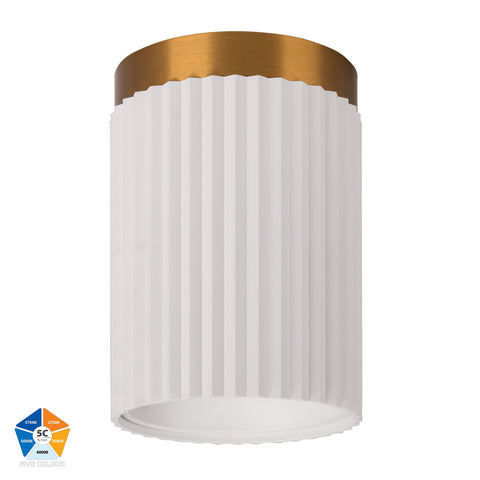 Nella White 12w Surface Mounted LED Downlight 240V - HV5803T-WHT
