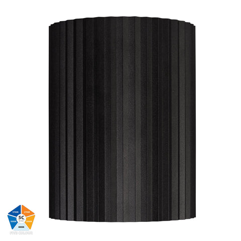 Nella Black 24w Surface Mounted LED Downlight - HV5854S-BLK