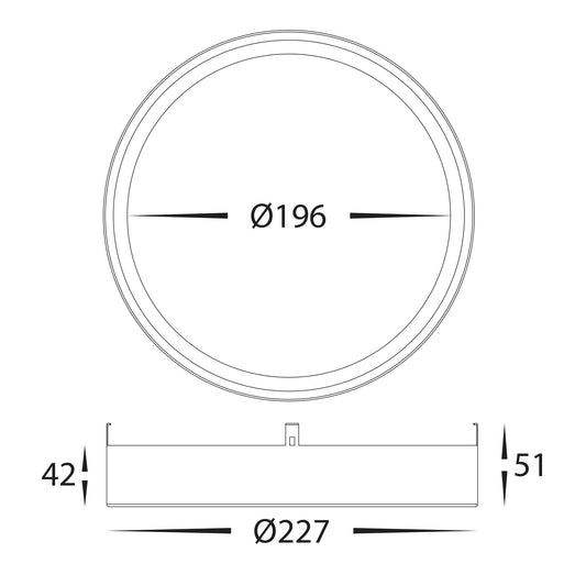 Auster Black & Gold Trim to suit HV5863S-WHT - HV5863-2-BLKGLD