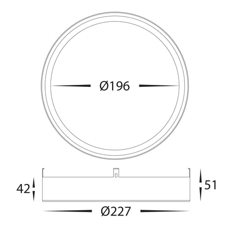 Auster Black & Gold Trim to suit HV5863S-WHT - HV5863-2-BLKGLD