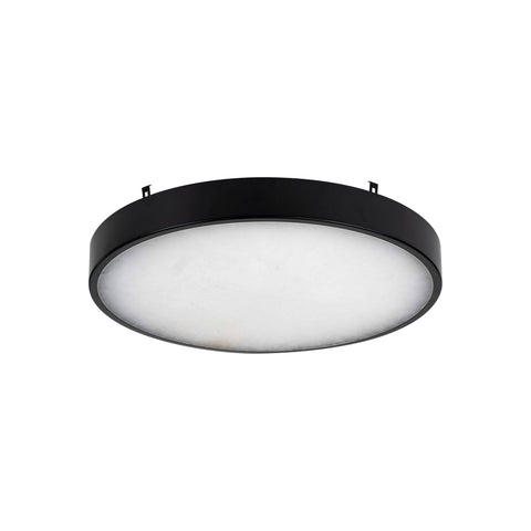 Auster Black Trim with Alabaster Glass to suit HV5864S-WHT - HV5864-4-BLKALB