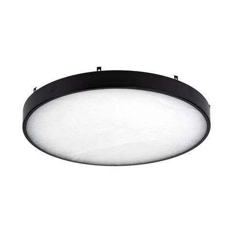 Auster Black Trim with Alabaster Glass to suit HV5865S-WHT - HV5865-4-BLKALB