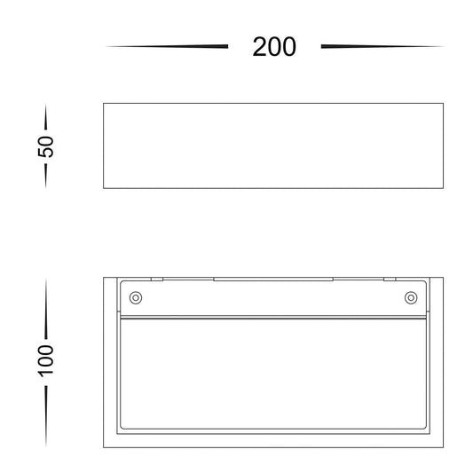 Sunrise Large Plaster LED Wall Light - HV8070W