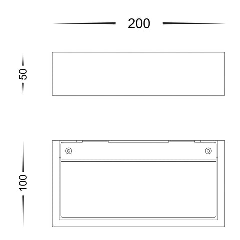 Sunrise Large Plaster LED Wall Light - HV8070C