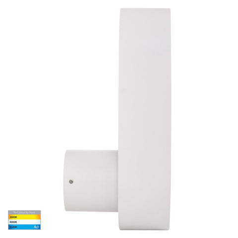 Ovale White Wall Light - HV8080T-WHT