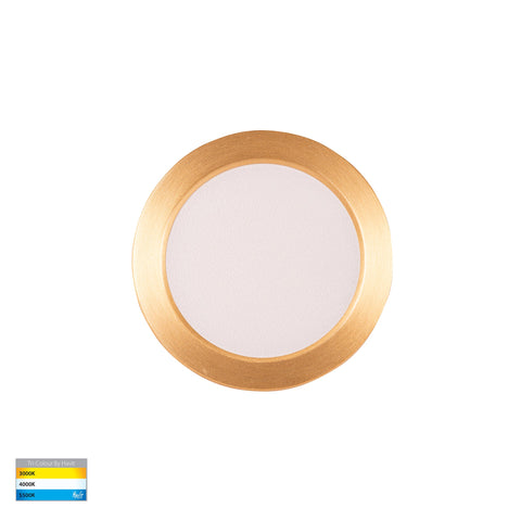 Skap Aluminium Brass Coloured Cabinet Light - HV8201T-BR