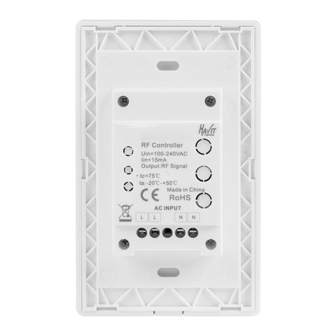 RGBCW LED Strip Touch Panel Controller - HV9101-2834-5C