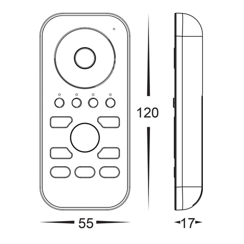 WIFI + RF LED Strip Receiver - HV9105-1009-5C