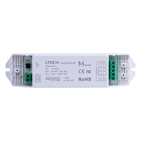 Single Colour LED Strip Remote Controller - HV9102-M1+M4-5A