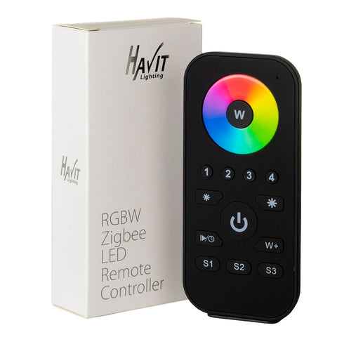 RGBW Zigbee LED Remote Controller - HV9102-ZB-RGBWREM